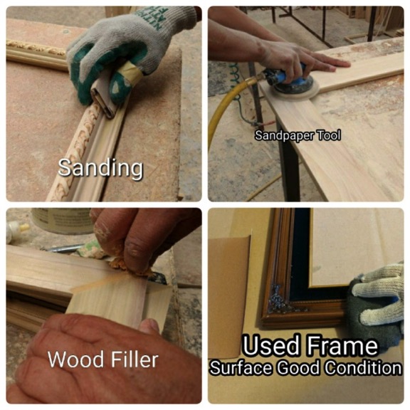 Preparation of Surface-How to Gilding Picture Frames